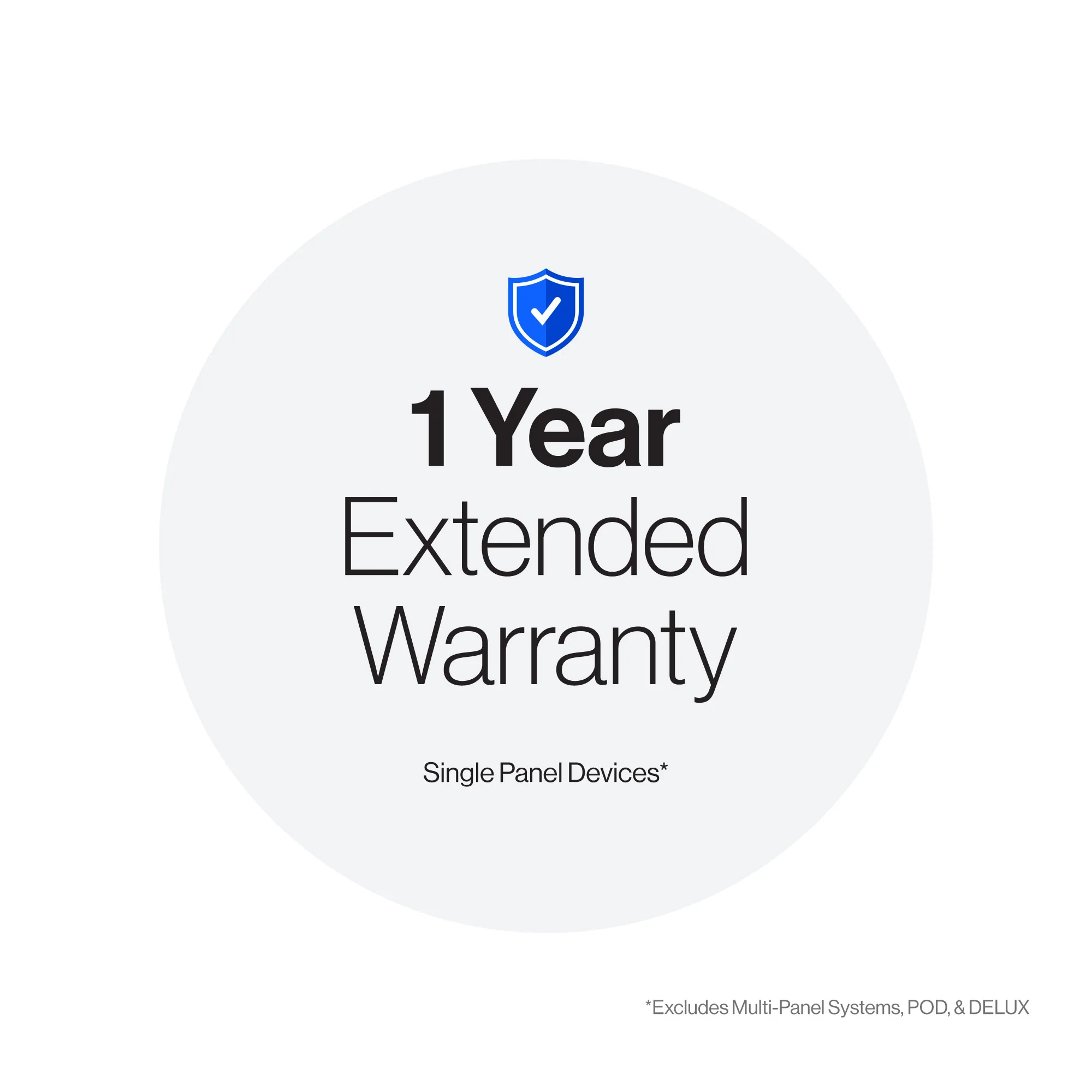 Extended Warranty - 1 Year (Single Panel)